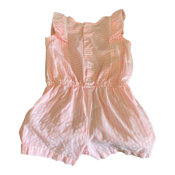 3/$15 Carter's Pink Summer Baby Girl Romper - Picture 3 of 6